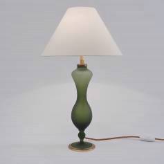 Art Nouveau Baccarat glass & ormolu antique table lamp, 1890`s ca, French